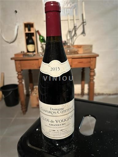 Bourgogne Clos-de-vougeot Grand Cru Domaine Confuron-Cotetidot 2015