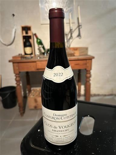 Bourgogne Clos-de-vougeot Grand Cru Domaine Confuron-Cotetidot 2022