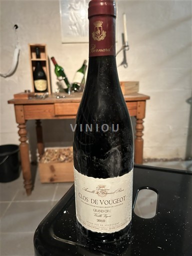 Bourgogne Clos-de-vougeot Grand Cru Domaine Armelle et Bernard Rion 2010