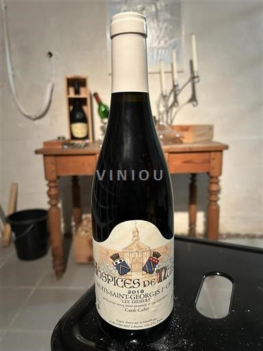 Bourgogne Nuits-saint-georges Premier Cru Hospices de Nuits Les Didiers Cabet 2018