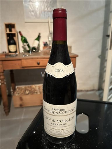 Bourgogne Clos-de-vougeot Grand Cru Domaine Confuron-Cotetidot 2008
