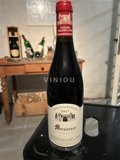 Bourgogne Marsannay Domaine Philippe Livera 2017