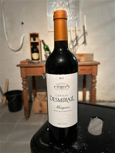 Bordeaux Margaux DESMIRAIL 2010