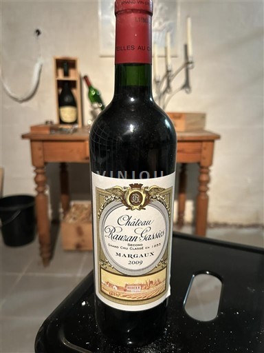 Bordeaux Margaux Grand Cru Château Rauzan-Gassies 2009