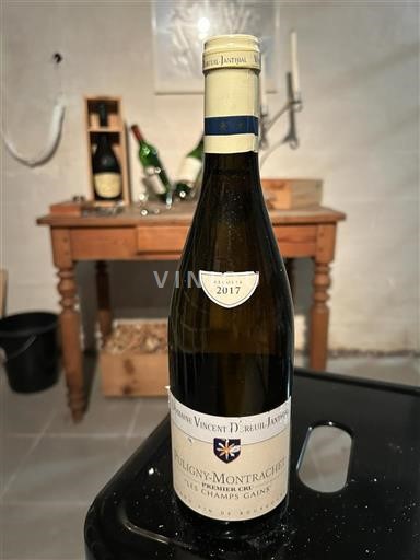 Burgundy Puligny-Montrachet Premier Cru Domaine Vincent Dureuil-Janthial Champs Gains 2017