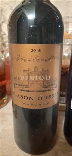 Bordeaux Margaux Château Issan Blason d'Issan 2016