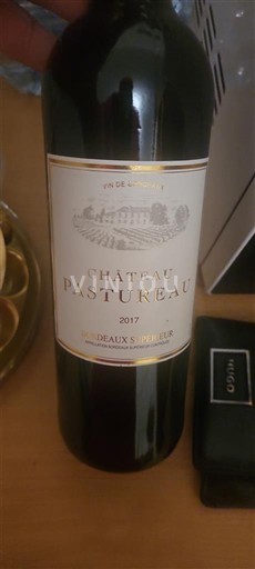 Bordeaux Bordeaux Supérieur Château Pastureau 2017