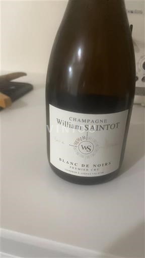 Champagne Sâm-panh Premier Cru William Saintot Blanc de Noirs Premier Cru Không niên vụ