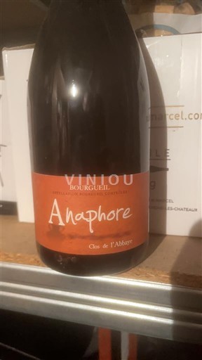 Dolina Loare Bourgueil Clos de l'Abbégy Anaphore 2021