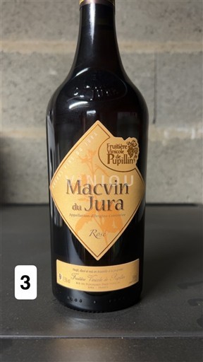 Jura Rượu Macvin-du-jura Pupillin Không niên vụ