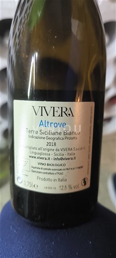 Sicilia Terre Siciliane Vivera Altrove 2018