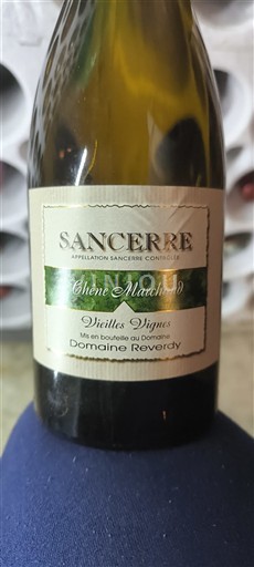 Loire Valley Sancerre Domaine Reverdy Chêne Marchand Vieilles Vignes 2017