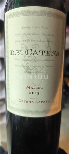 Mendoza Catena Zapata D.V. Catena 2013