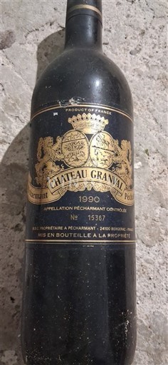 Tây Nam Pécharmant Château Granval 1990