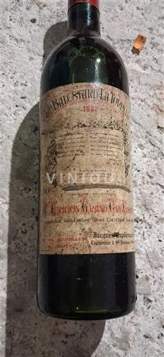 Bordeaux Saint-Émilion Grand Cru Château Balestard La Tonnelle 1977