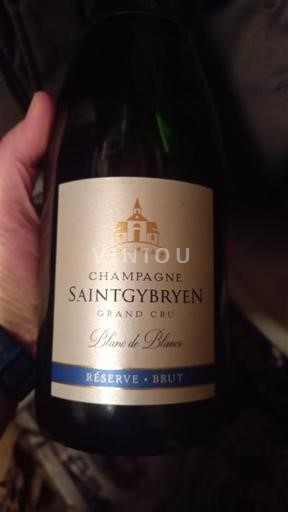 Champagne Sâm-panh Grand Cru Champagne Saintgybryen Réserve Brut Không niên vụ