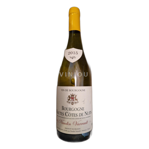 Vin Blanc sec Naudin Varrault 2015 France Bourgogne Hautes Côtes de nuits AOC