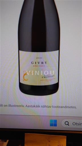 Bourgogne Givry Domaine Chofflet 2021