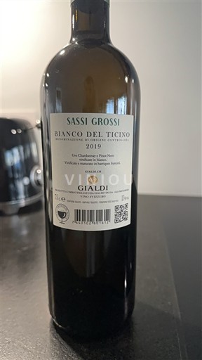 Tesino Bianco del Ticino Gialdi Sassi Grossi 2019