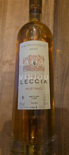 Corse Patrimonio Annette Leccia 2022