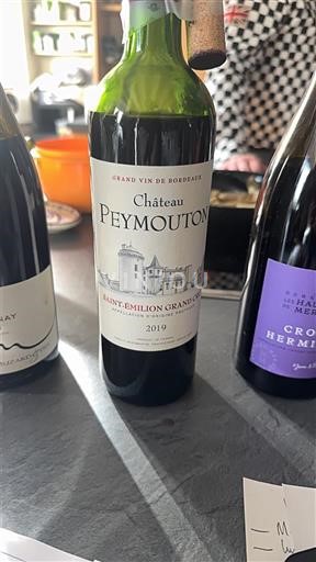 Bordeaux Saint-Émilion Grand Cru Grand Cru Château Peymouton 2019