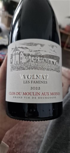 Borgoña Volnay Clos du Moulin aux Moines Les Famines 2022