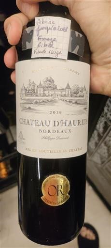Bordeaux Château Haurets 2018