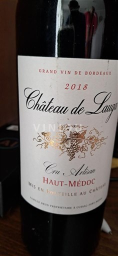 Bordeaux Haut-Médoc Château Laujac 2018