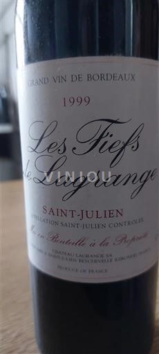 Burdeos Saint-Julien Château Lagrange Les Fiefs de Lagrange 1999