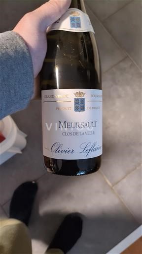 Bourgogne Meursault Olivier Leflaive Clos de la Velle 2022