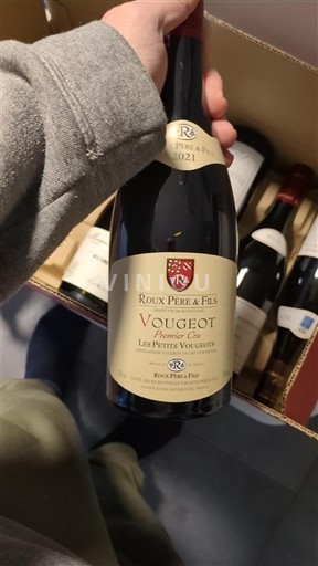 Bourgogne Vougeot Premier Cru Roux Père & Fils Les Petits Vougeots 2021