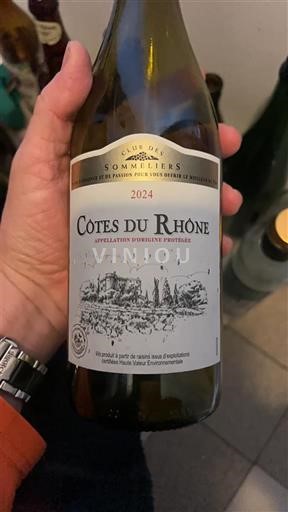 Vallée du Rhône Côtes-du-rhône Club des Sommeliers 2024