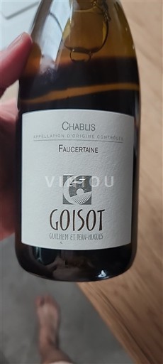 Bourgogne Chablis Goisot Faucertaine 2017