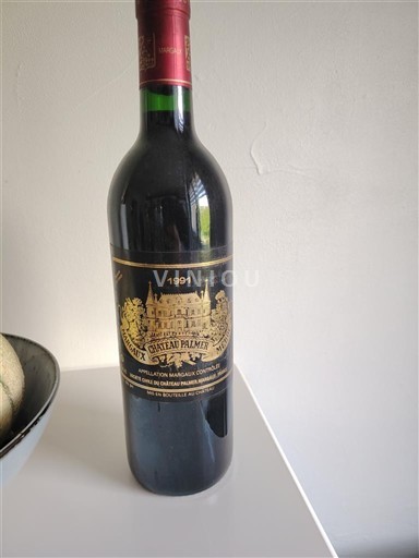 Vins Margaux Château Palmer - 1978 - Avis, conseil, vieillissement