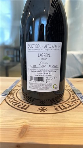 Trentino-Alto Adige Không được chỉ định Kellerei Kaltern Riserva 2021