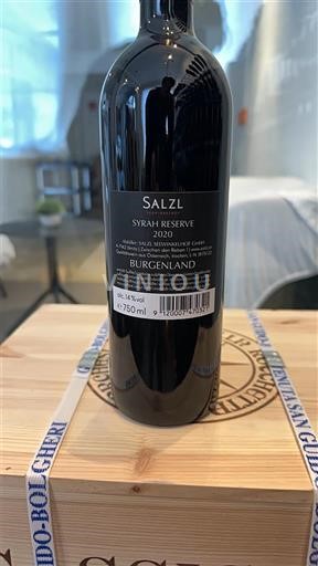 Burgenland Không được chỉ định Salzl Syrah Reserve 2020