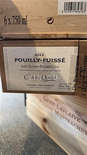 Burgundy Pouilly-Fuissé Premier Cru Château S Quarts Aux Quarts Premier Cru 2022