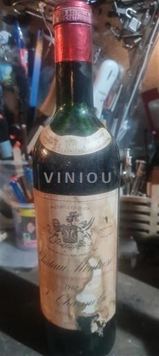Bordeaux Saint-Estèphe Château Montrose 1962