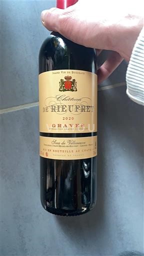 Bordeaux Graves Château Rieufret 2020