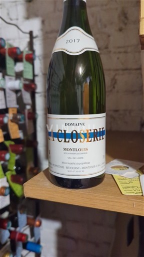 Thung lũng sông Loire Montlouis-sur-Loire Domaine La Closerie 2017