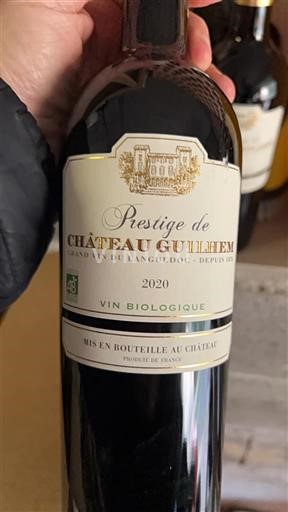 Langvedok Malepère Château Guilhem Prestige 2020