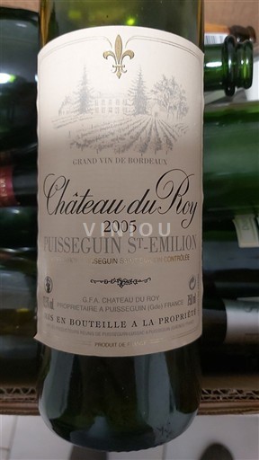 Bordeaux Puisseguin-saint-émilion Château Roy 2005