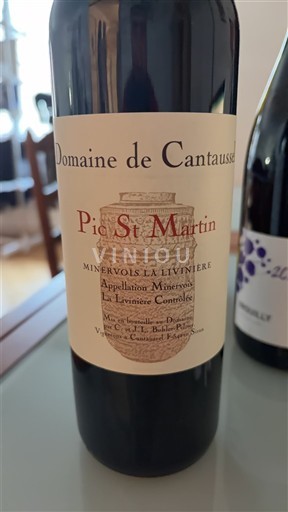 Langvedok Minervois-la-Livinière Domaine Cantausse Pic St Martin 2018