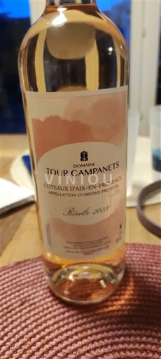 Провинс Кото де Екс ан Прованс Domaine Tour Campanets 2023