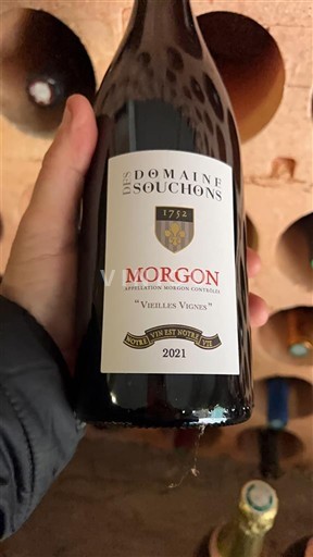 Beaujolais Morgon Domaine S Souchons Vieilles Vignes 2021