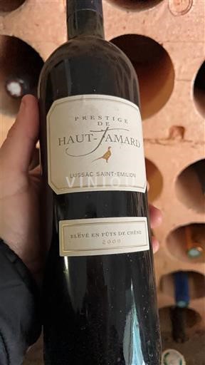 Bordeaux Lussac-saint-émilion Haut-Amard Prestige 2009