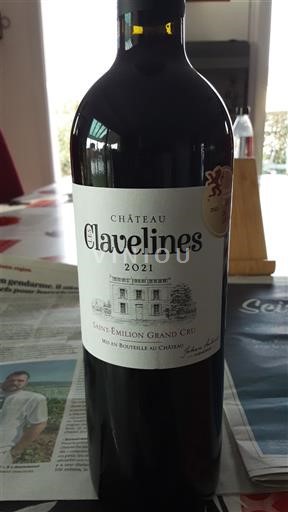 Bordeaux Saint-Émilion Grand Cru Grand Cru Château Clavelines 2021