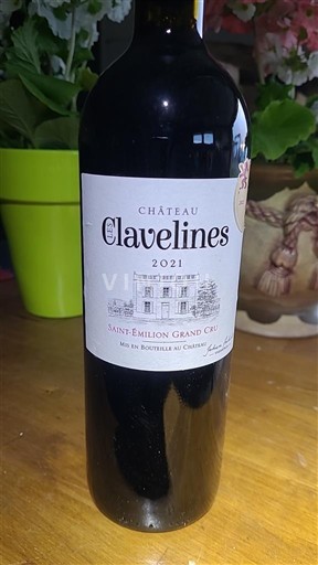 Bordeaux Saint-Émilion Grand Cru Grand Cru Château Clavelines 2021