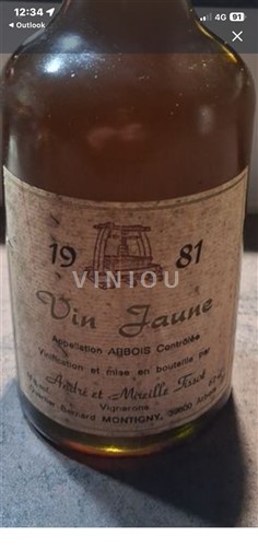 Jura Arbois André et Marcelle Fasset 1981