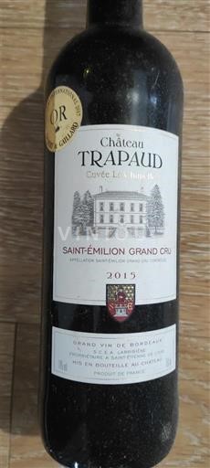 Bordeaux Saint-Émilion Grand Cru Château Trapaud Les Impétueils 2015